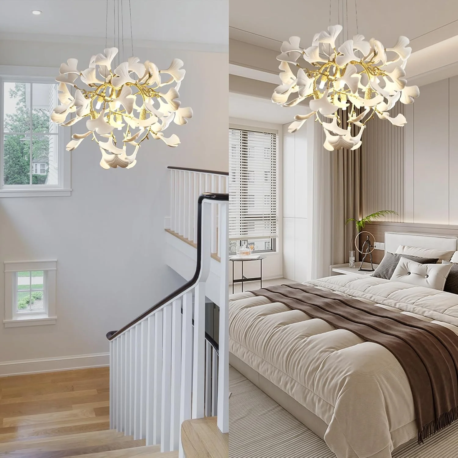 Ginkgo Round Chandelier 23.6'' - Image 5