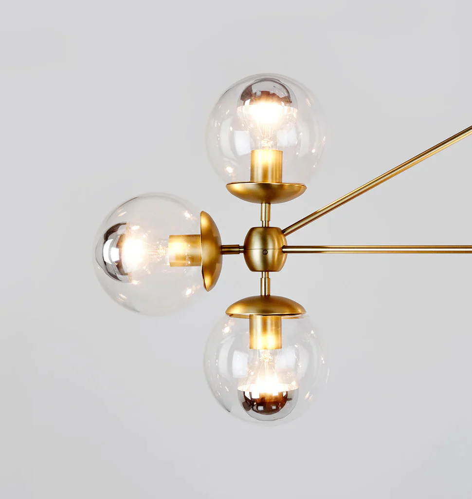 Modo Chandelier - 3 Sided, 10 Globes - Image 11