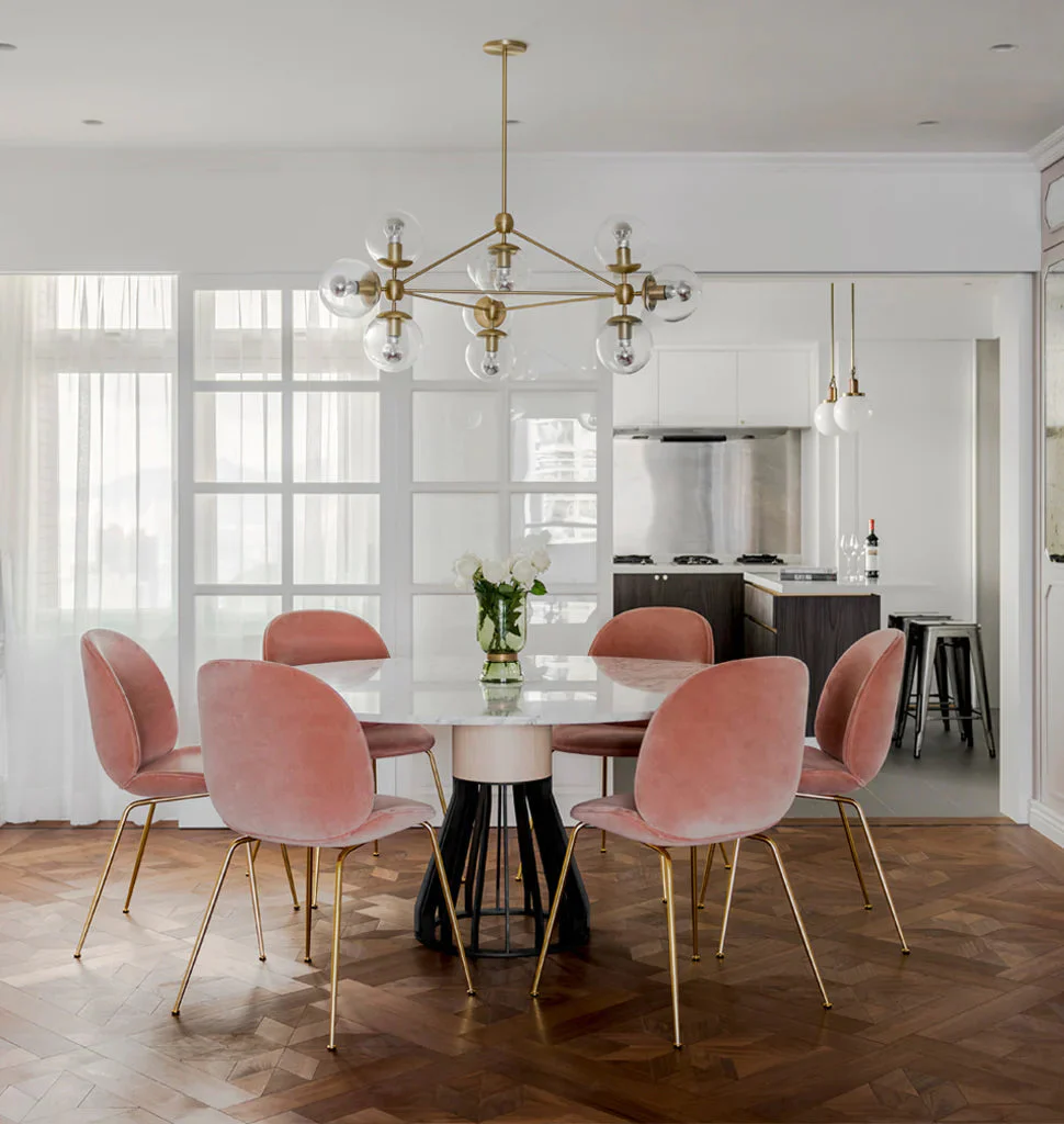 Modo Chandelier - 3 Sided, 10 Globes - Image 12