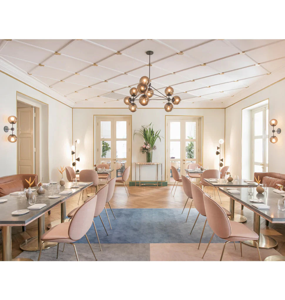 Modo Chandelier - 3 Sided, 10 Globes - Image 13