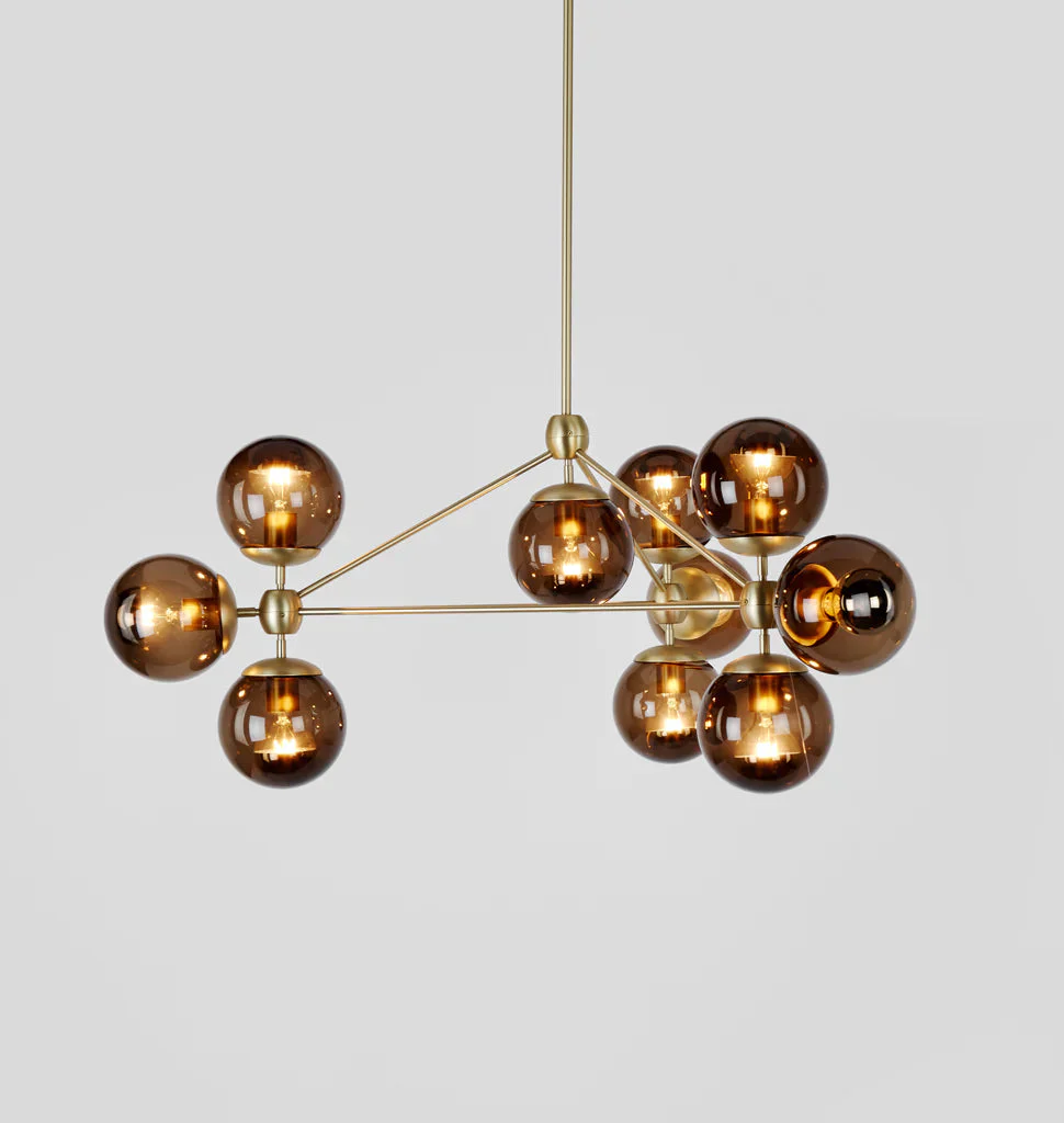 Modo Chandelier - 3 Sided, 10 Globes - Image 6