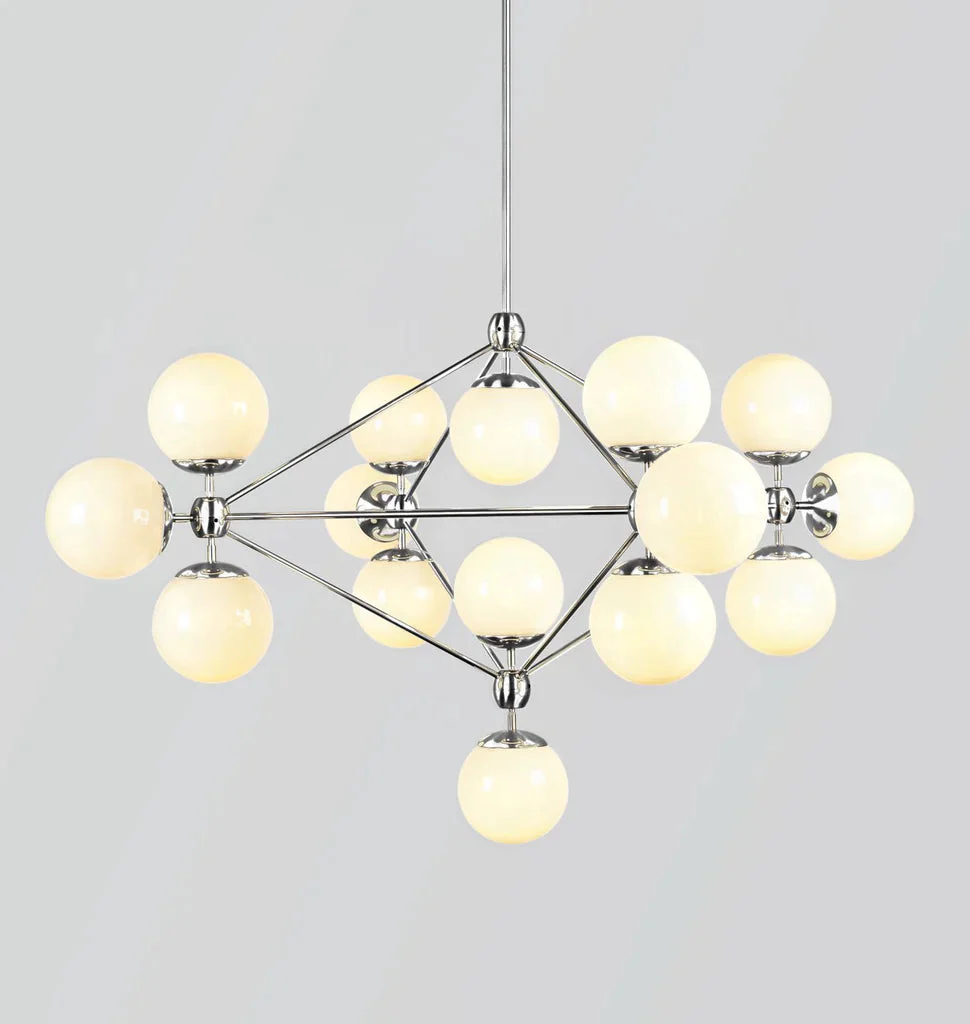 Modo Chandelier 42.1" - 4 Sided, 15 Globes - Image 5
