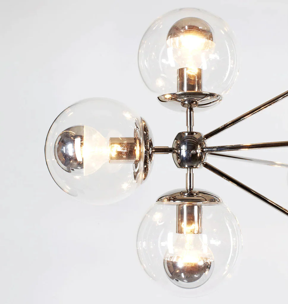 Modo Chandelier 42.1" - 4 Sided, 15 Globes - Image 7
