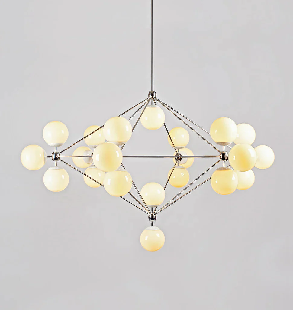 Modo Chandelier 68" - 6 Sided, 21 Globes - Image 6