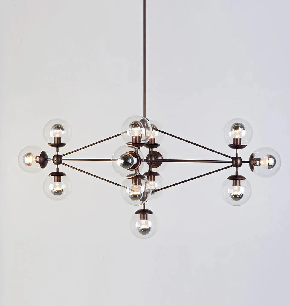 Modo Chandelier - Diamond, 13 Globes - Image 11