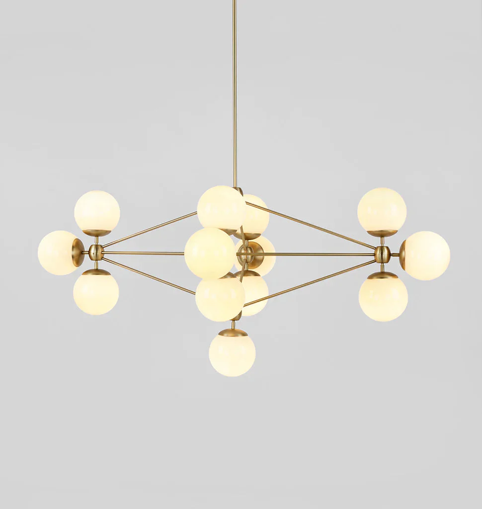 Modo Chandelier - Diamond, 13 Globes - Image 4