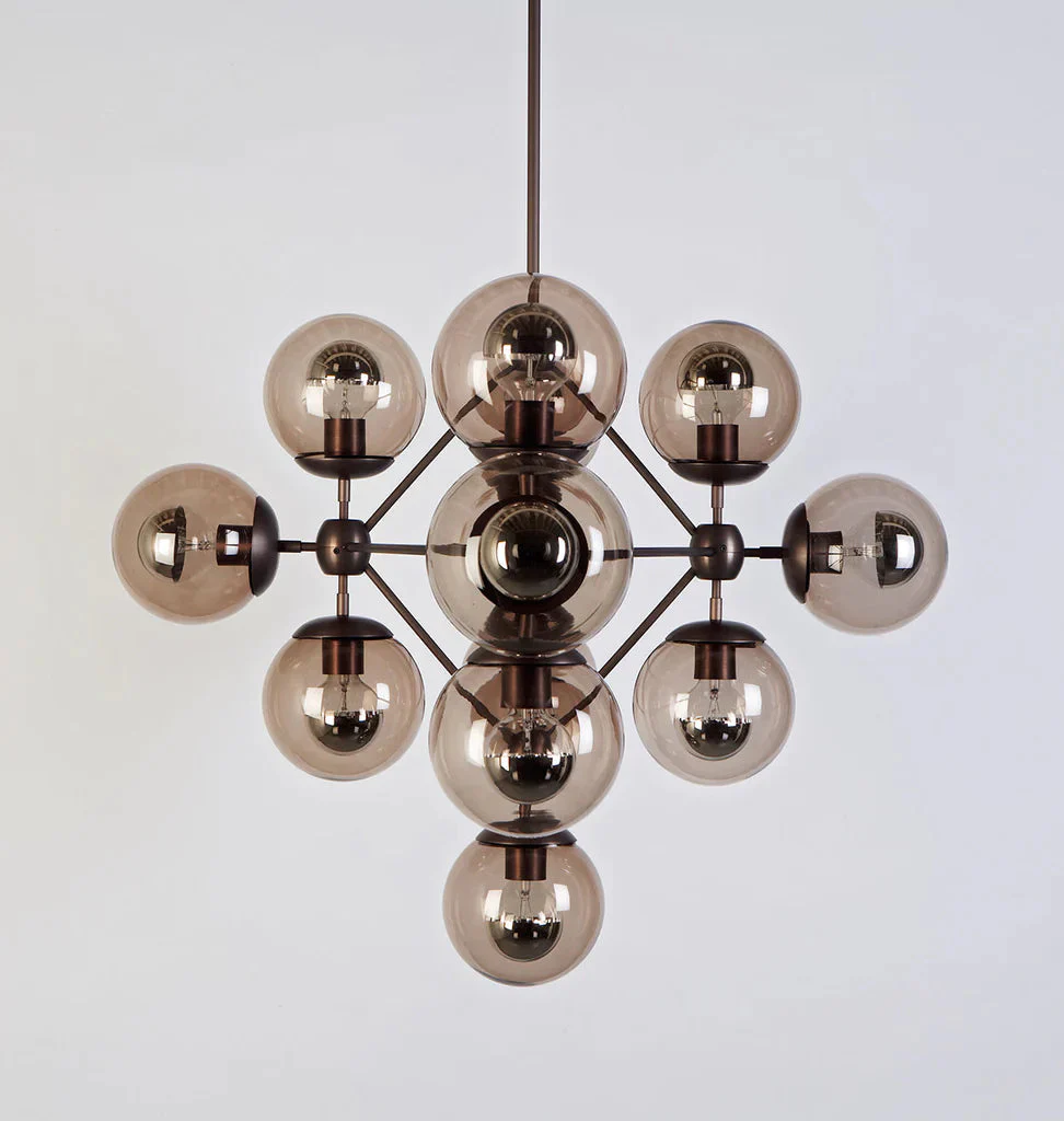 Modo Chandelier - Diamond, 13 Globes - Image 6