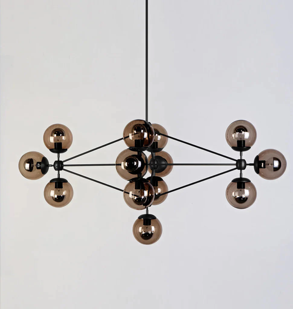 Modo Chandelier - Diamond, 13 Globes - Image 9