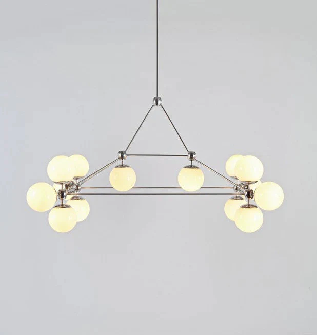Modo Chandelier - Rectangle, 14 Globes - Image 4