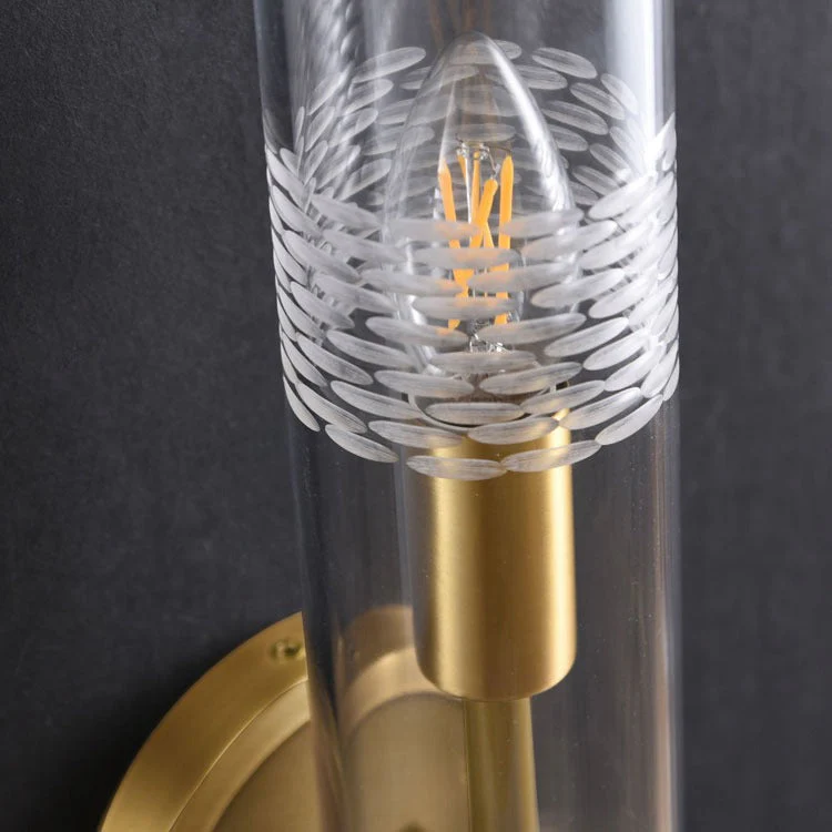 Modol Glass Tube Wall Sconce - Image 7