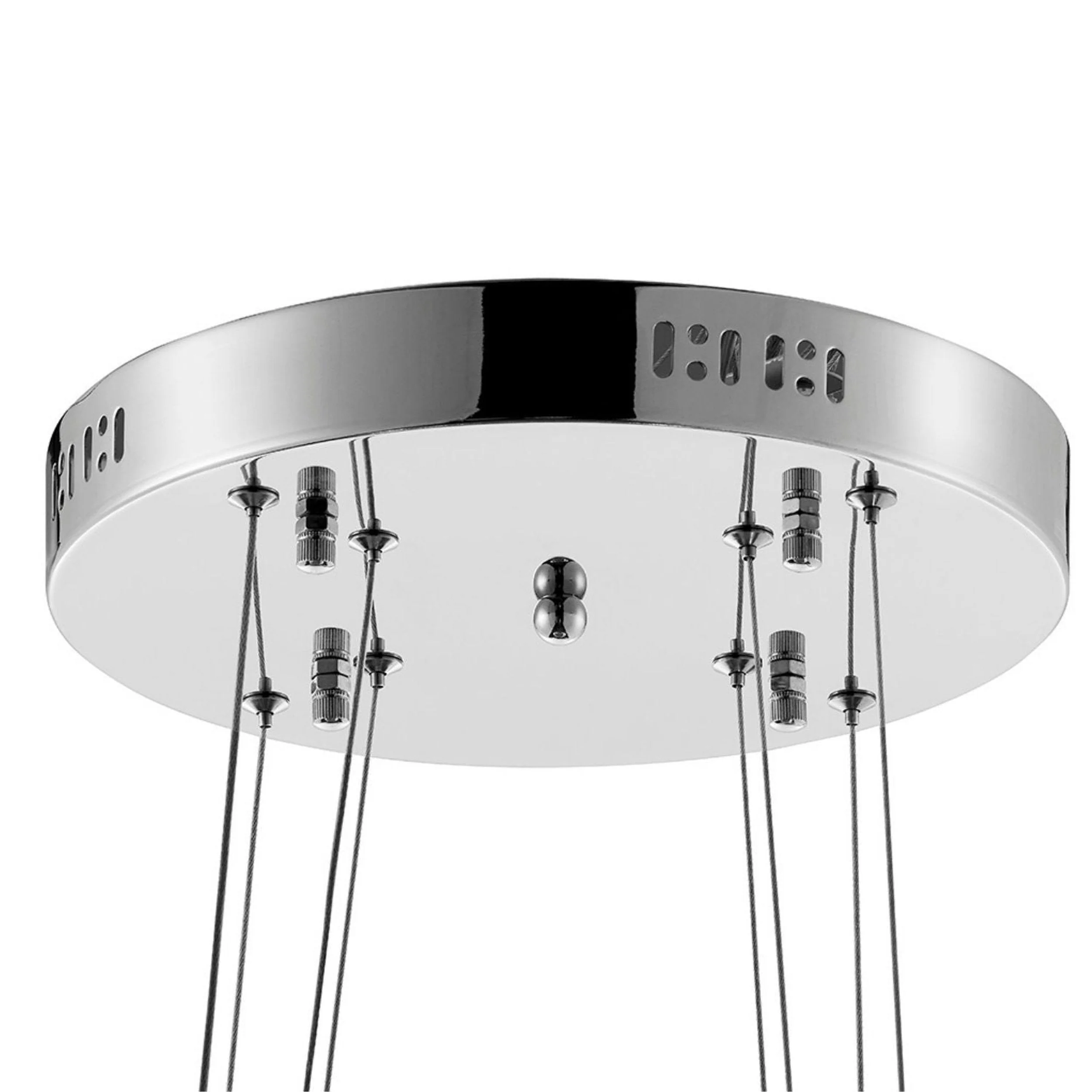 Monroe Crystal Chandelier // Chrome - Image 4