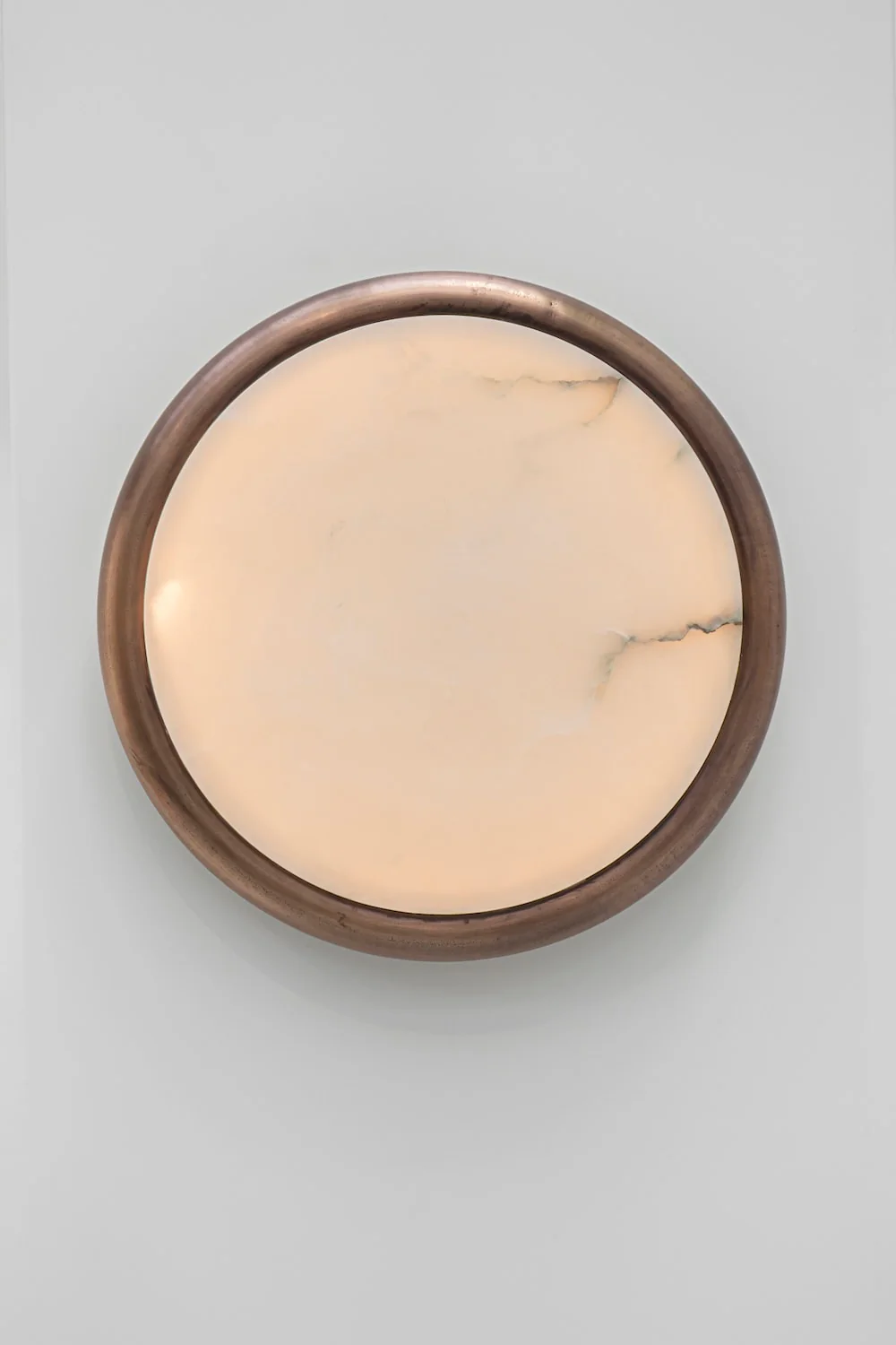 Moon alabaster wall sconce - Image 3