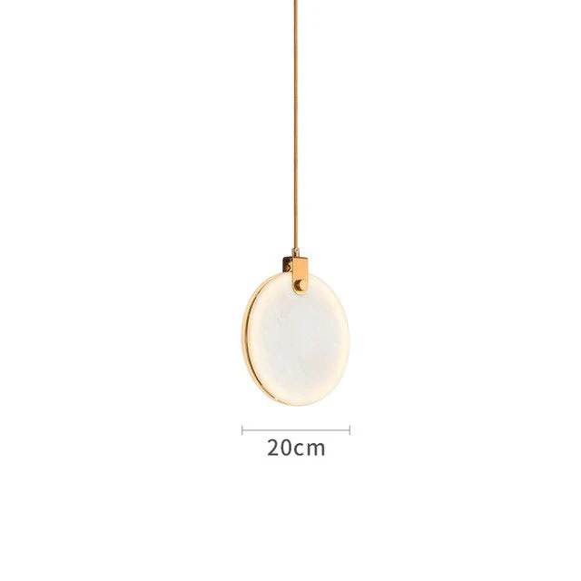 Moon Shade Lorry  Natural Marble Pendant Light - Image 12