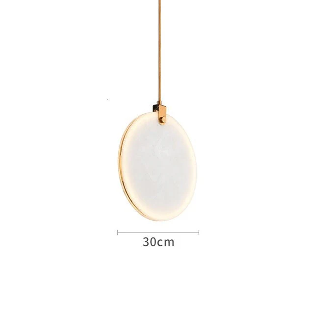 Moon Shade Lorry  Natural Marble Pendant Light - Image 14