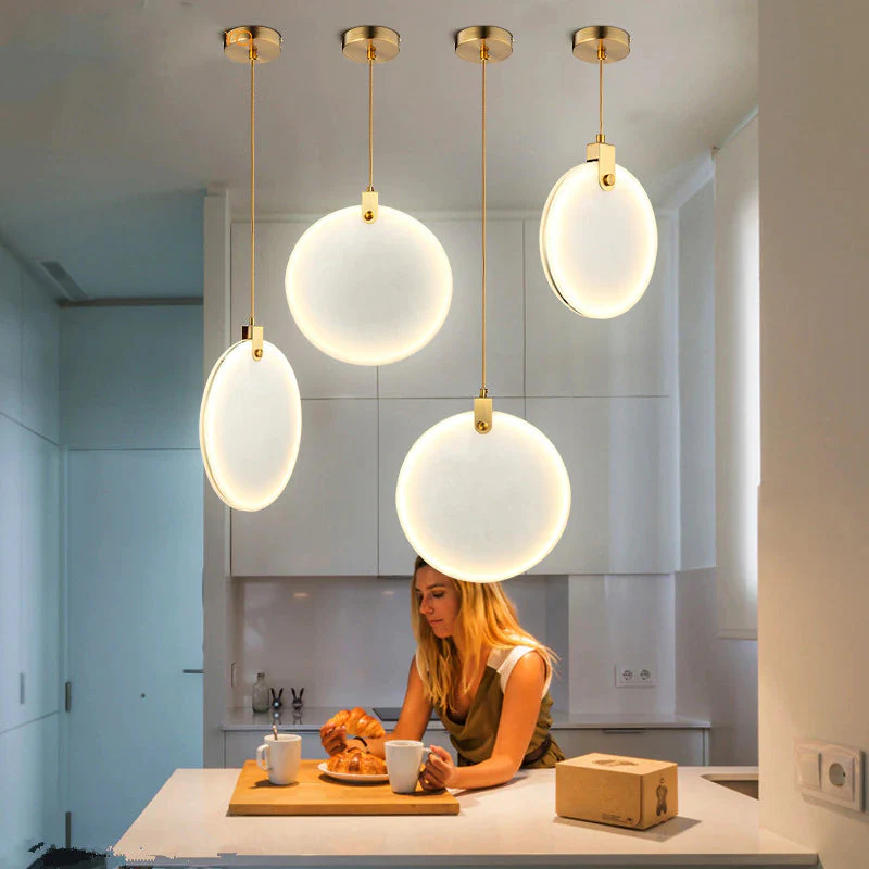 Moon Shade Lorry  Natural Marble Pendant Light - Image 6