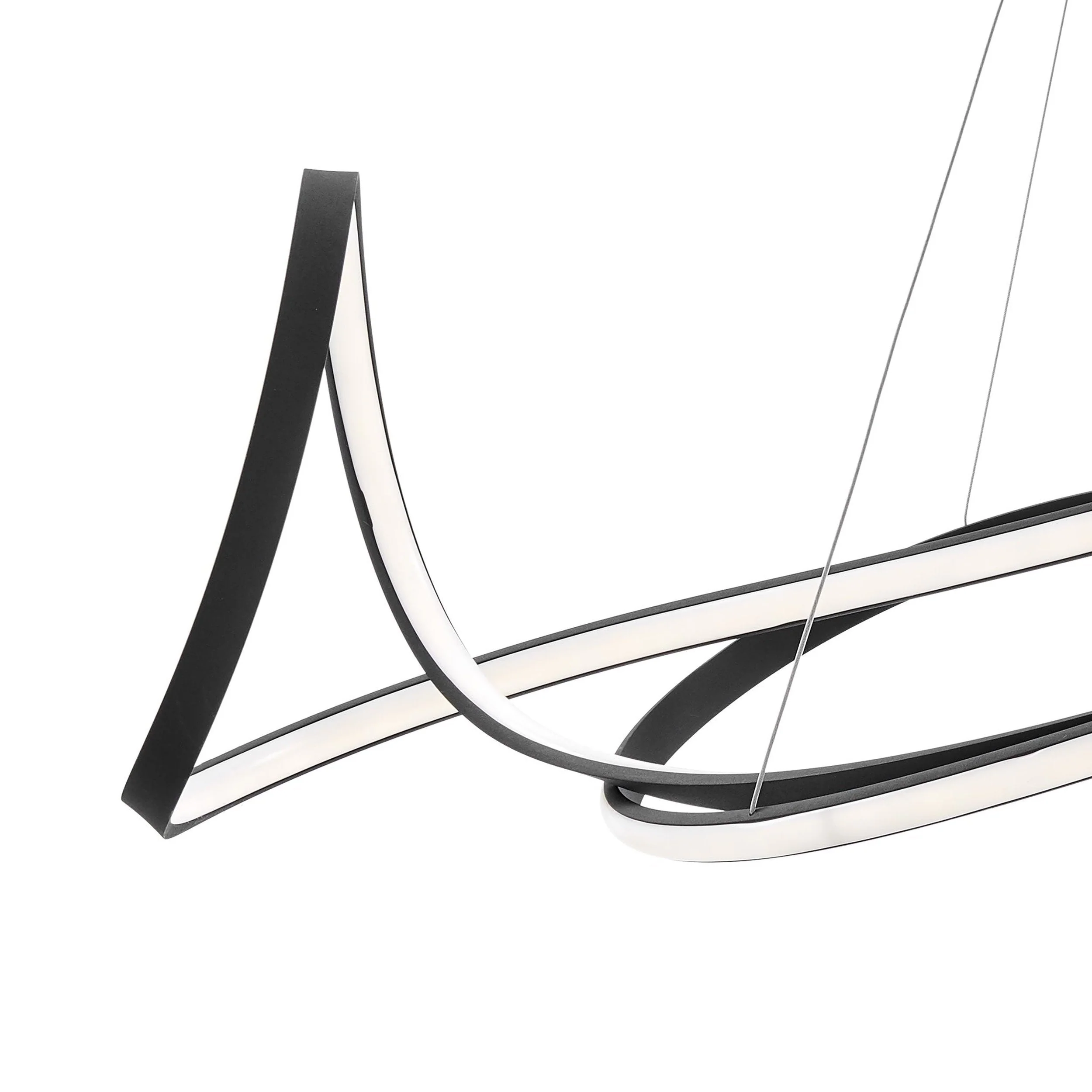 Moscow LED Chandelier // Black - Image 3