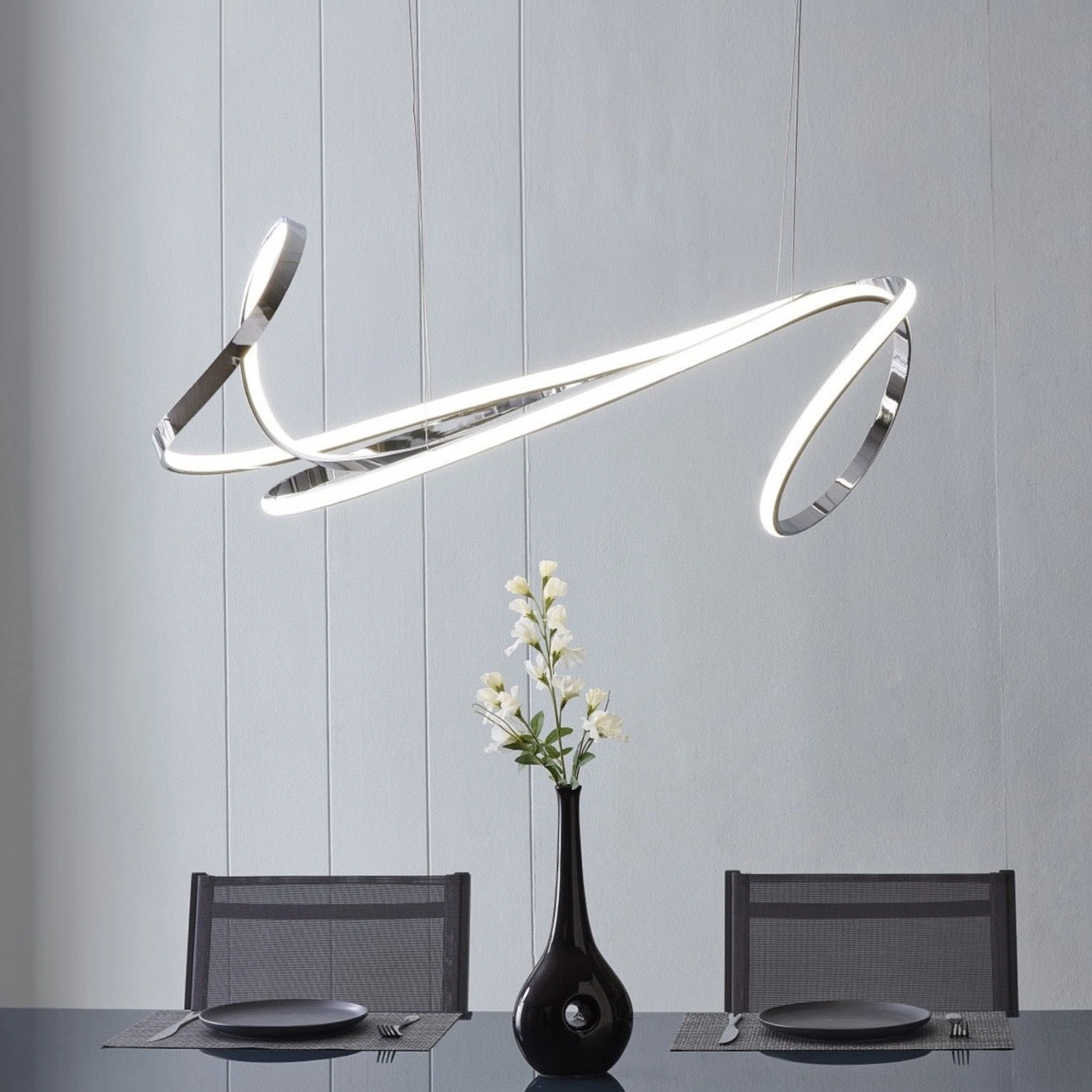 Moscow LED Chandelier // Chrome - Image 6
