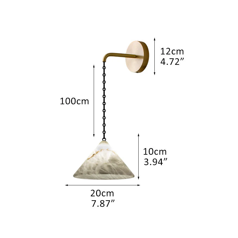 Multi-Head Matte White Alabaster Cone Hanging Kitchen Pendant Light - Image 29