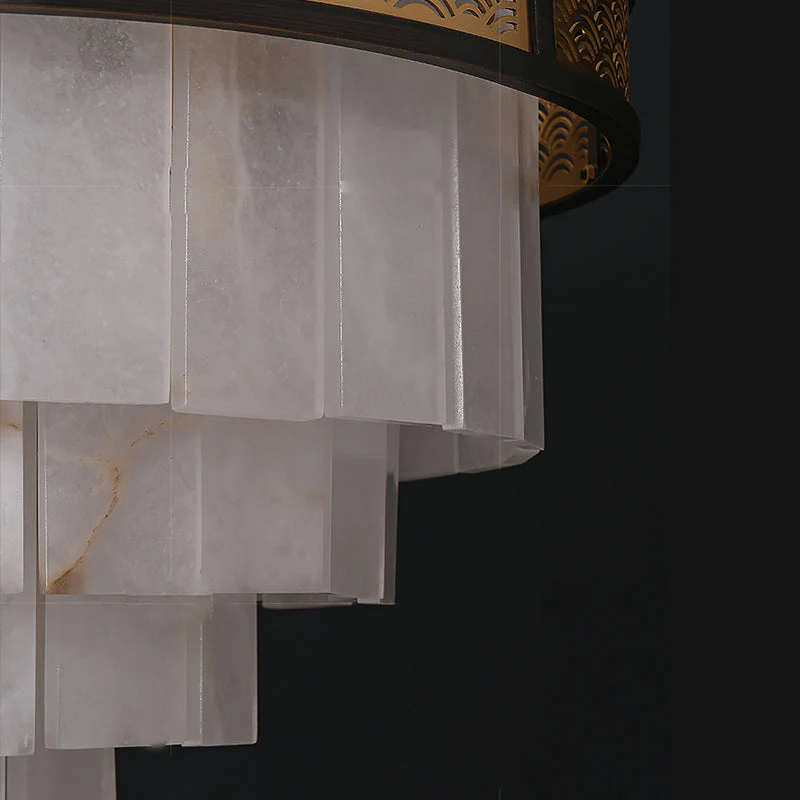 Marble Lorry Multi-layer Classic Chandelier - Image 7