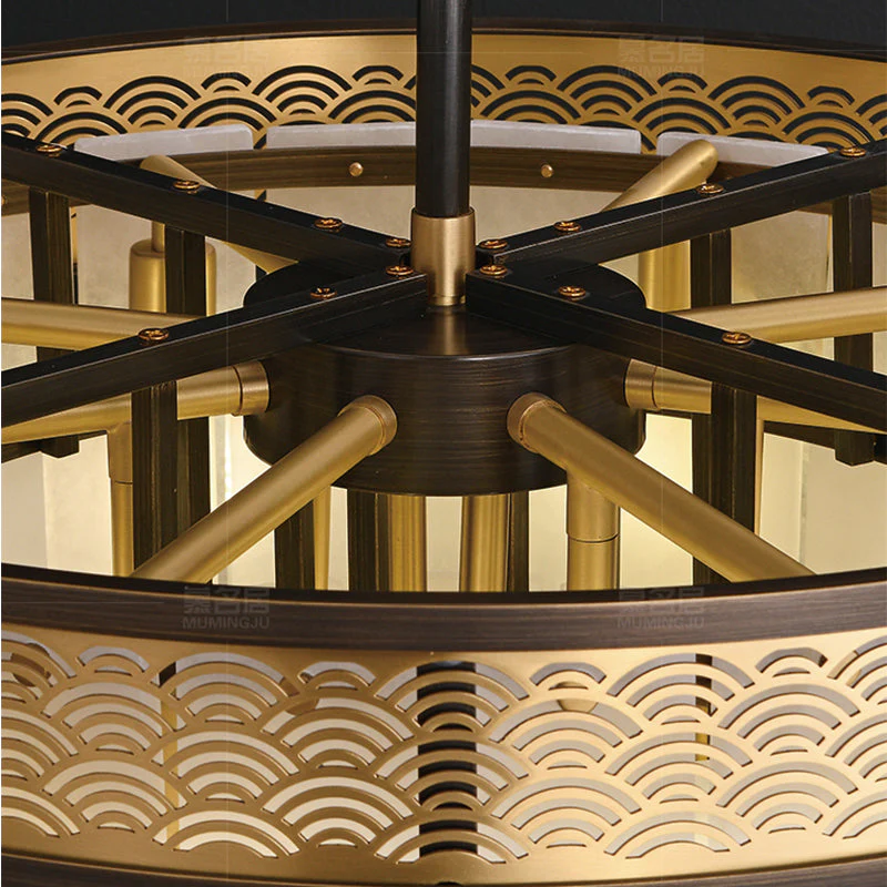 Marble Lorry Multi-layer Classic Chandelier - Image 8