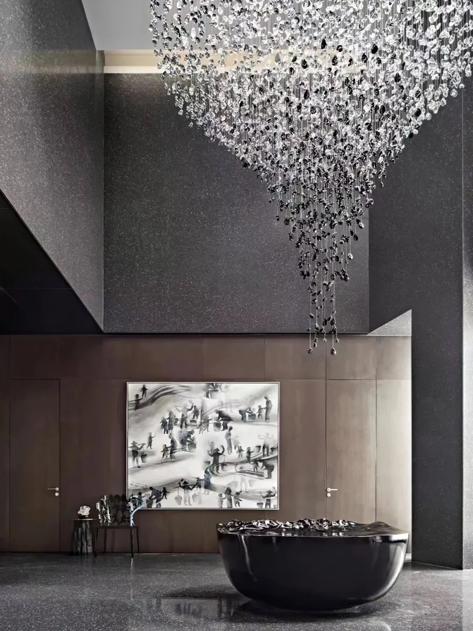 Crystal Stone Chandelier - Image 14