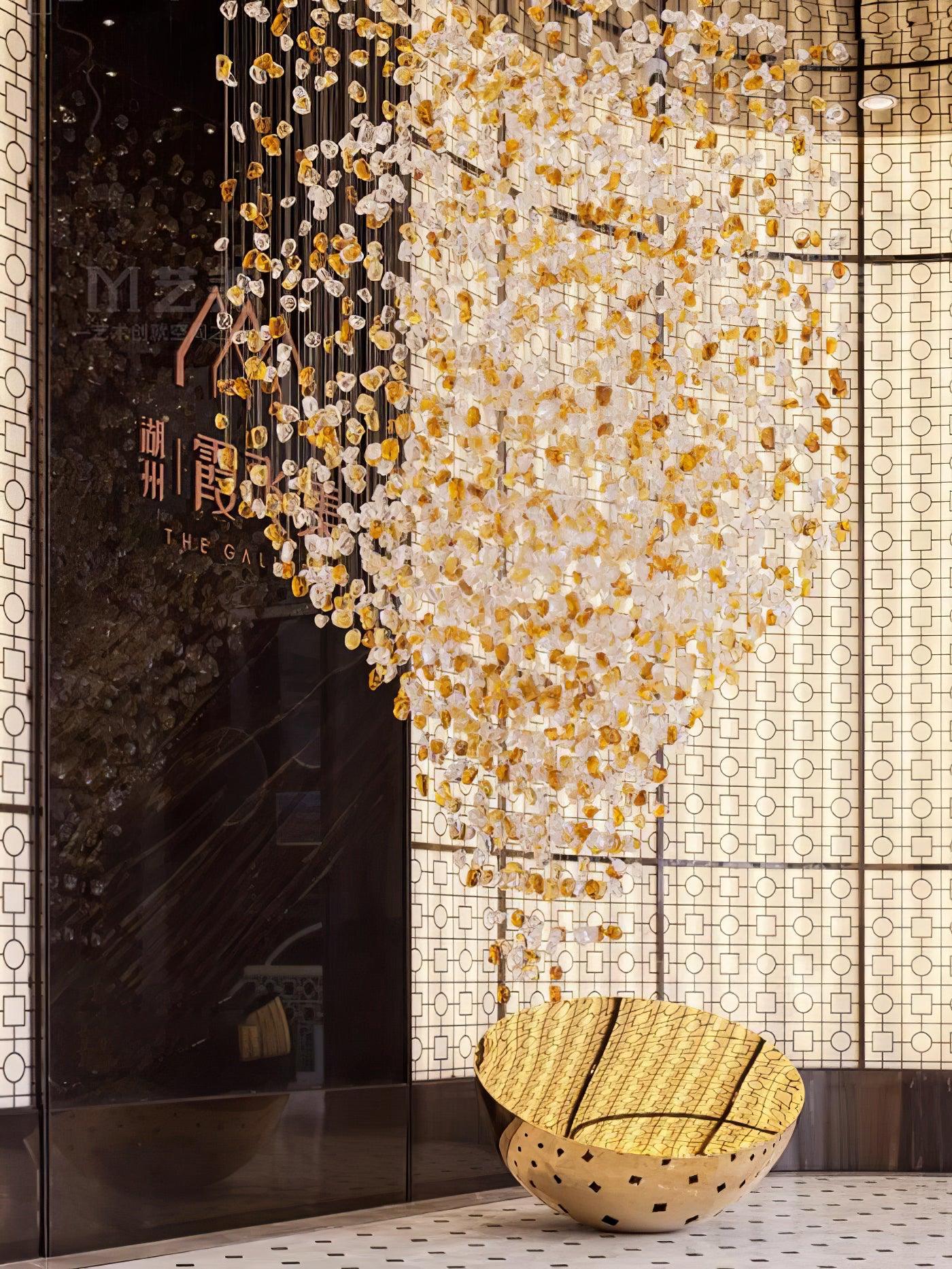 Crystal Stone Chandelier - Image 15
