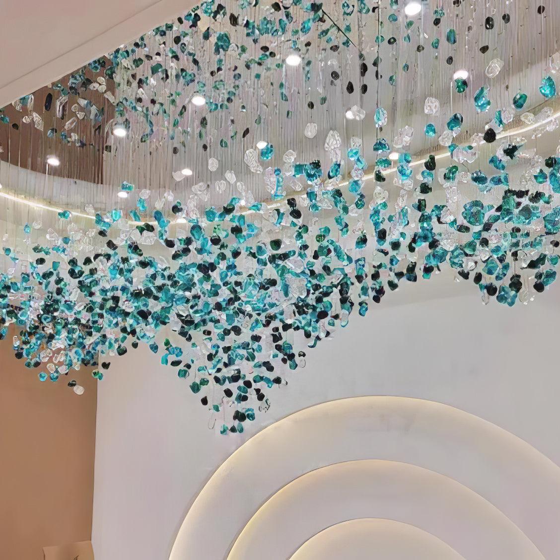 Crystal Stone Chandelier - Image 17