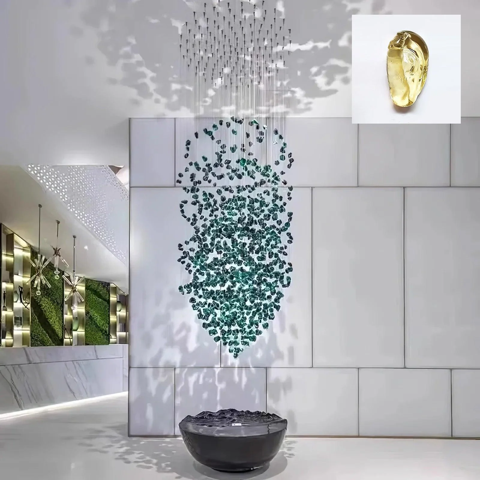 Crystal Stone Chandelier - Image 40