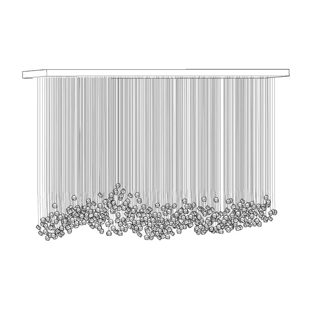 Crystal Stone Chandelier - Image 47