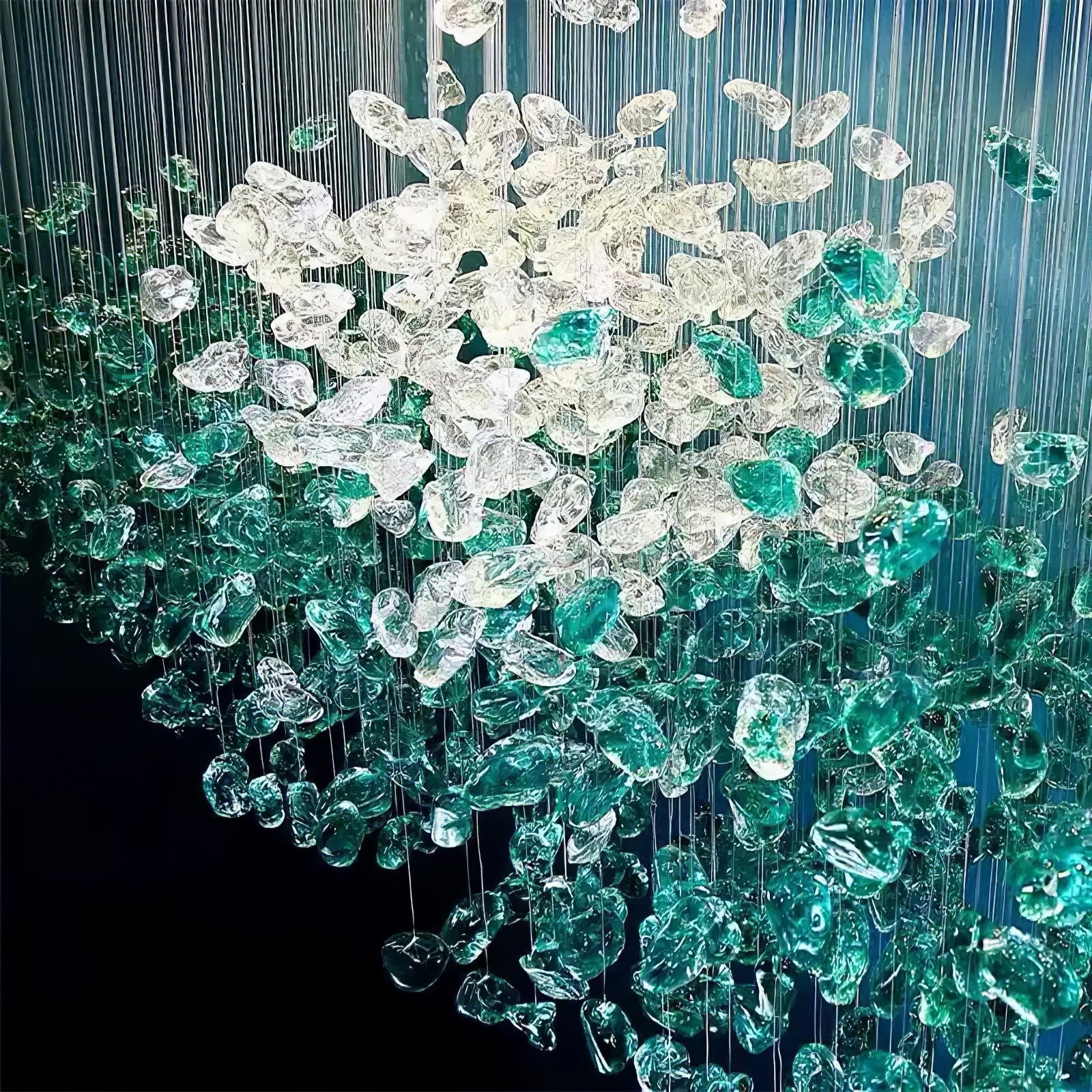 Crystal Stone Chandelier - Image 49