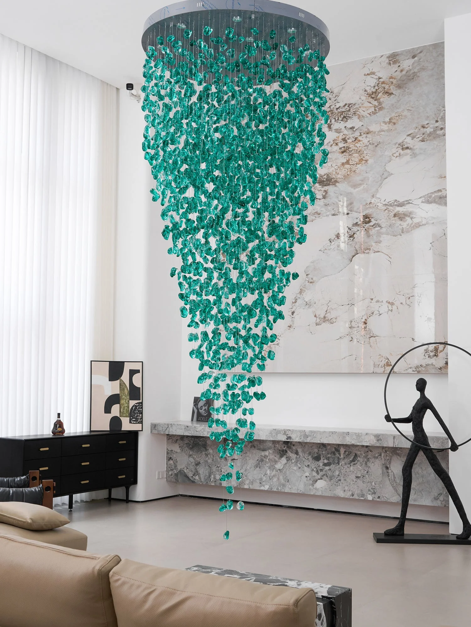 Crystal Stone Chandelier - Image 5