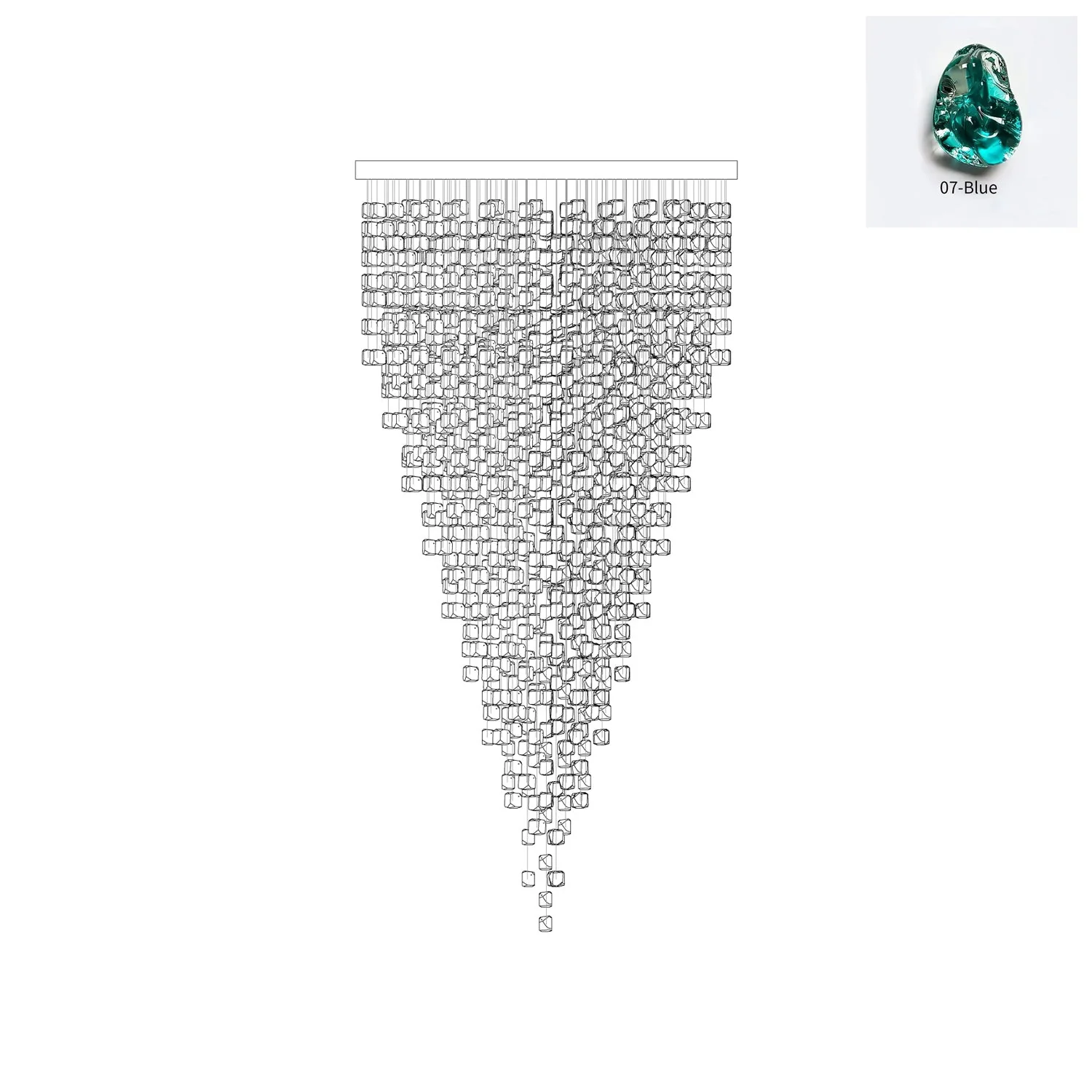 Crystal Stone Chandelier - Image 56