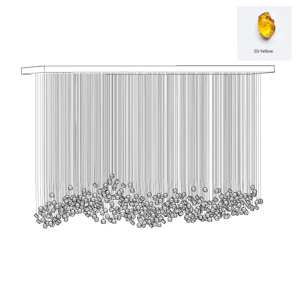 Crystal Stone Chandelier - Image 66