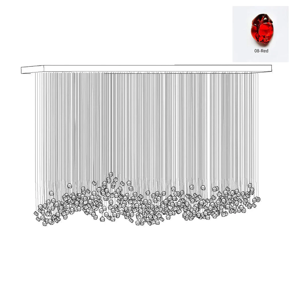 Crystal Stone Chandelier - Image 69