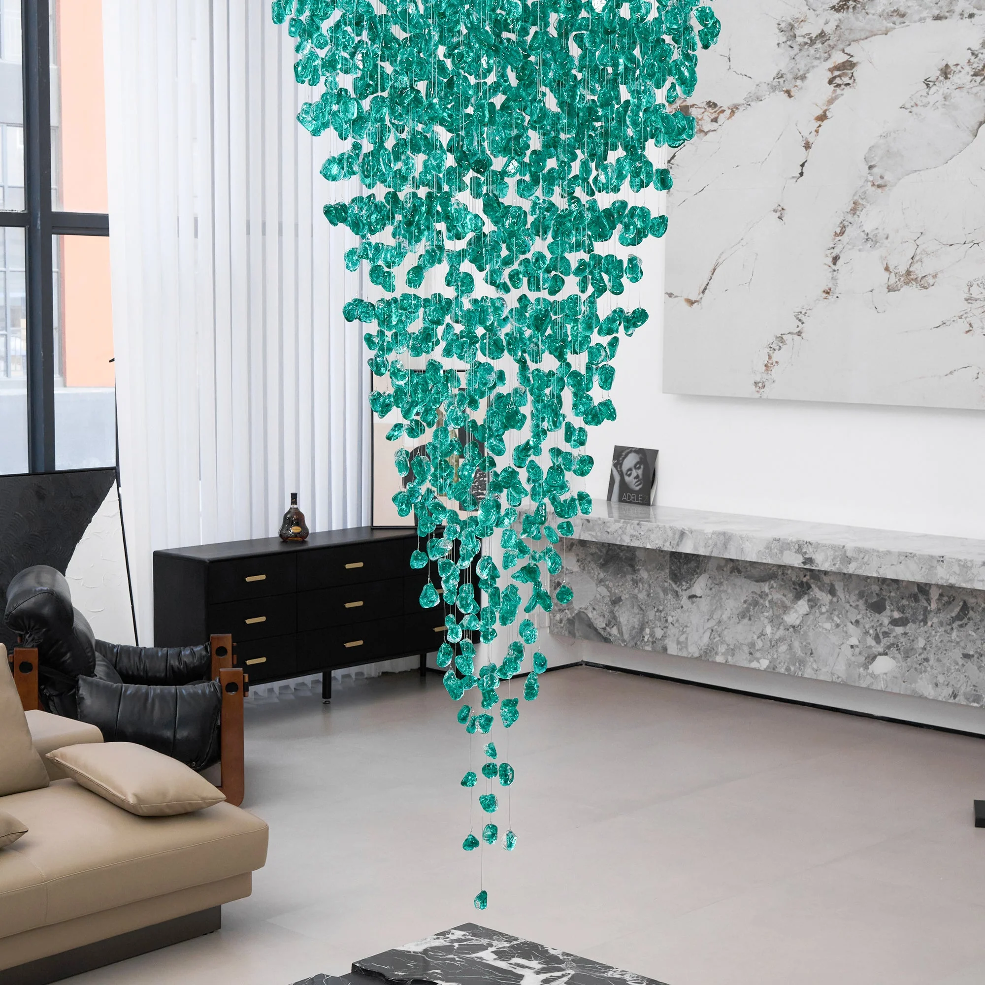 Crystal Stone Chandelier - Image 82
