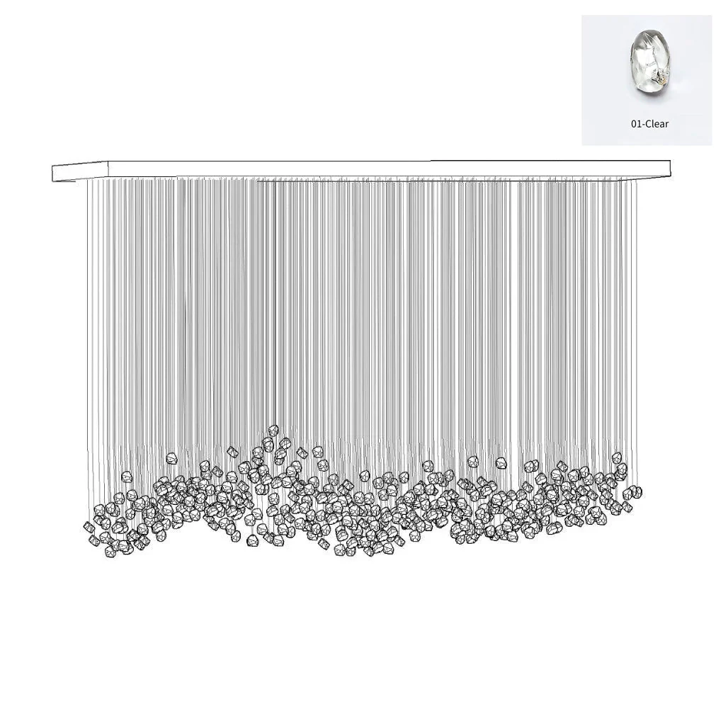 Crystal Stone Chandelier - Image 89