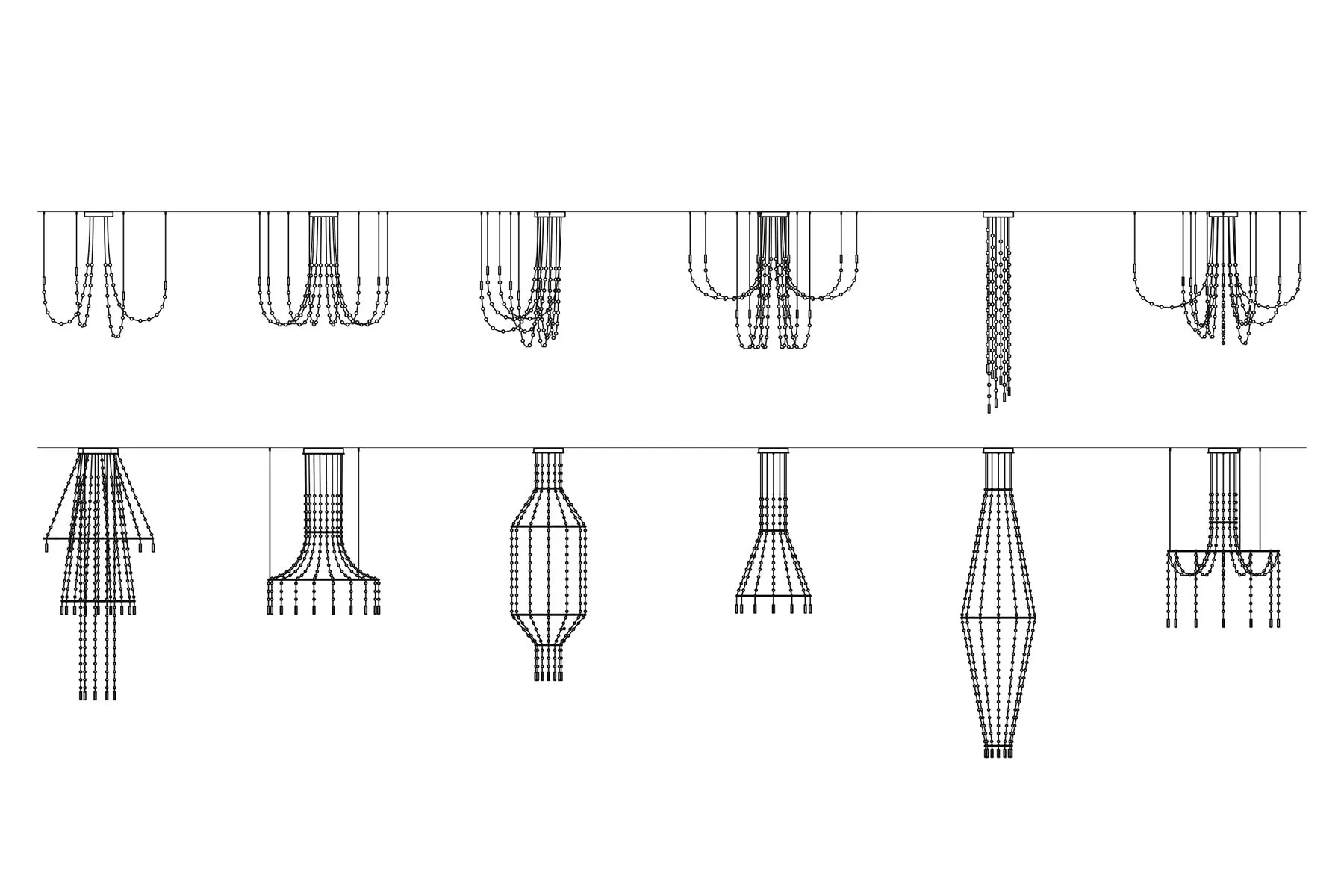 Multidot Customize Chandelier - Image 14