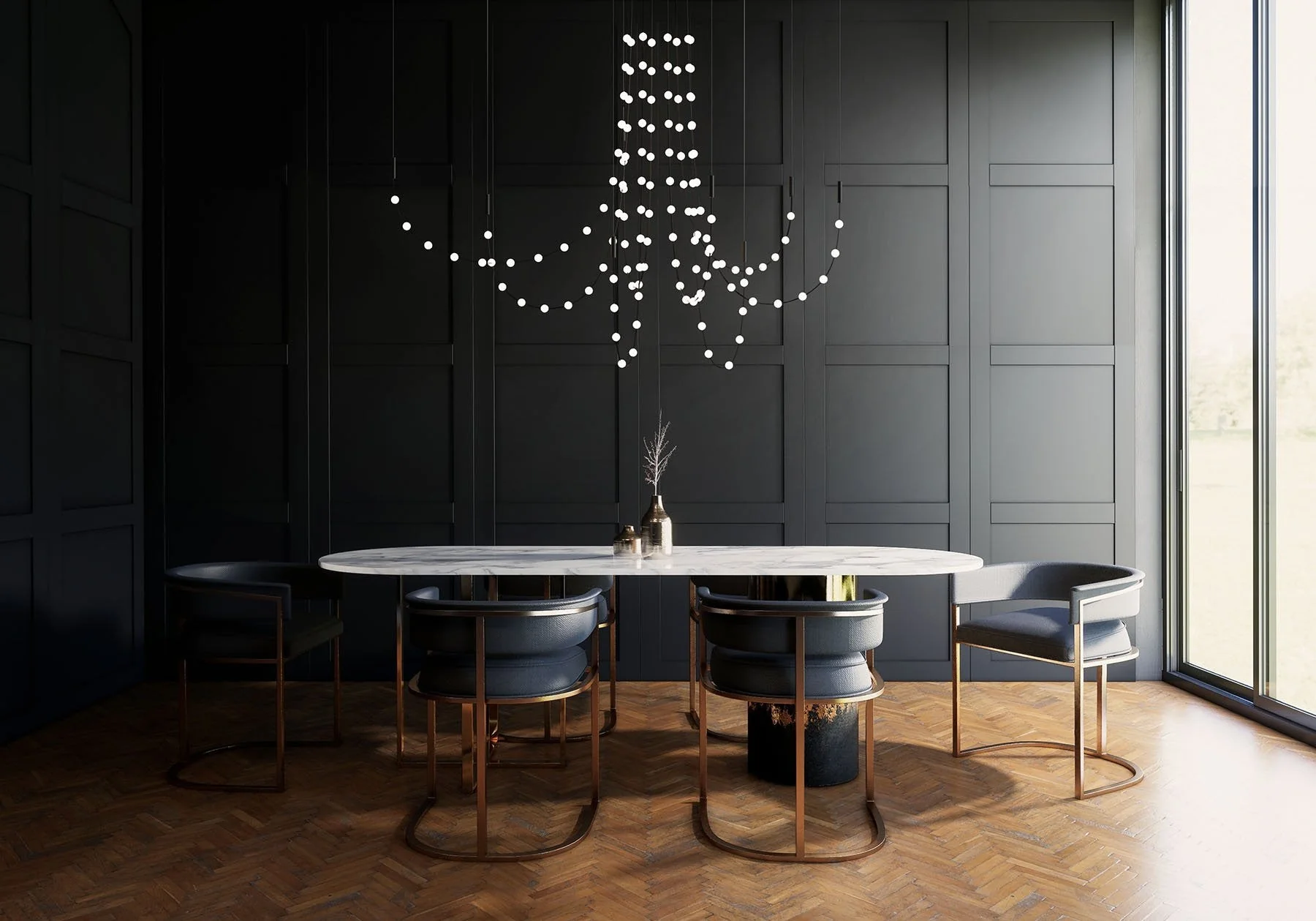 Multidot Customize Chandelier - Image 23