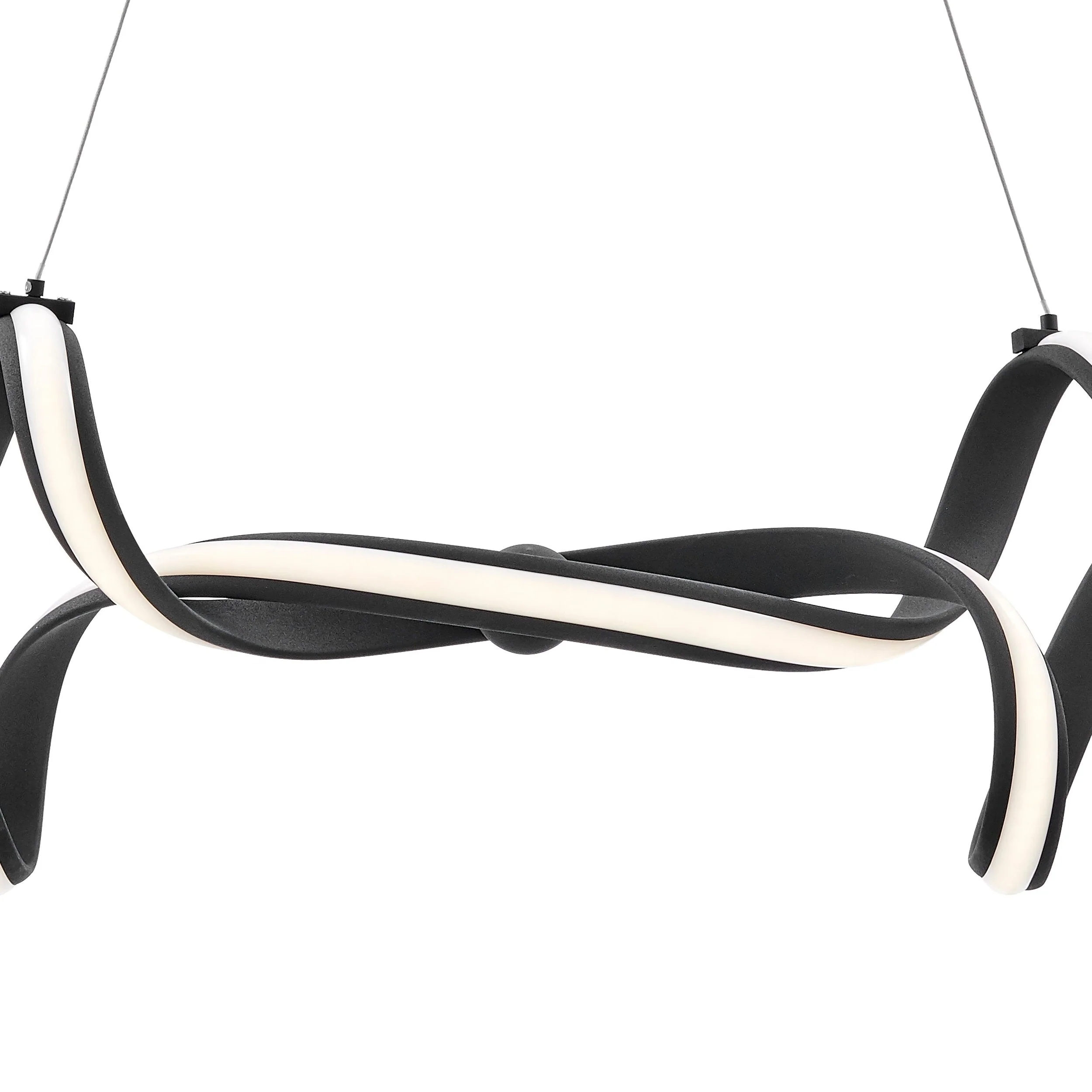 Munich LED Horizontal Chandelier // Black - Image 6