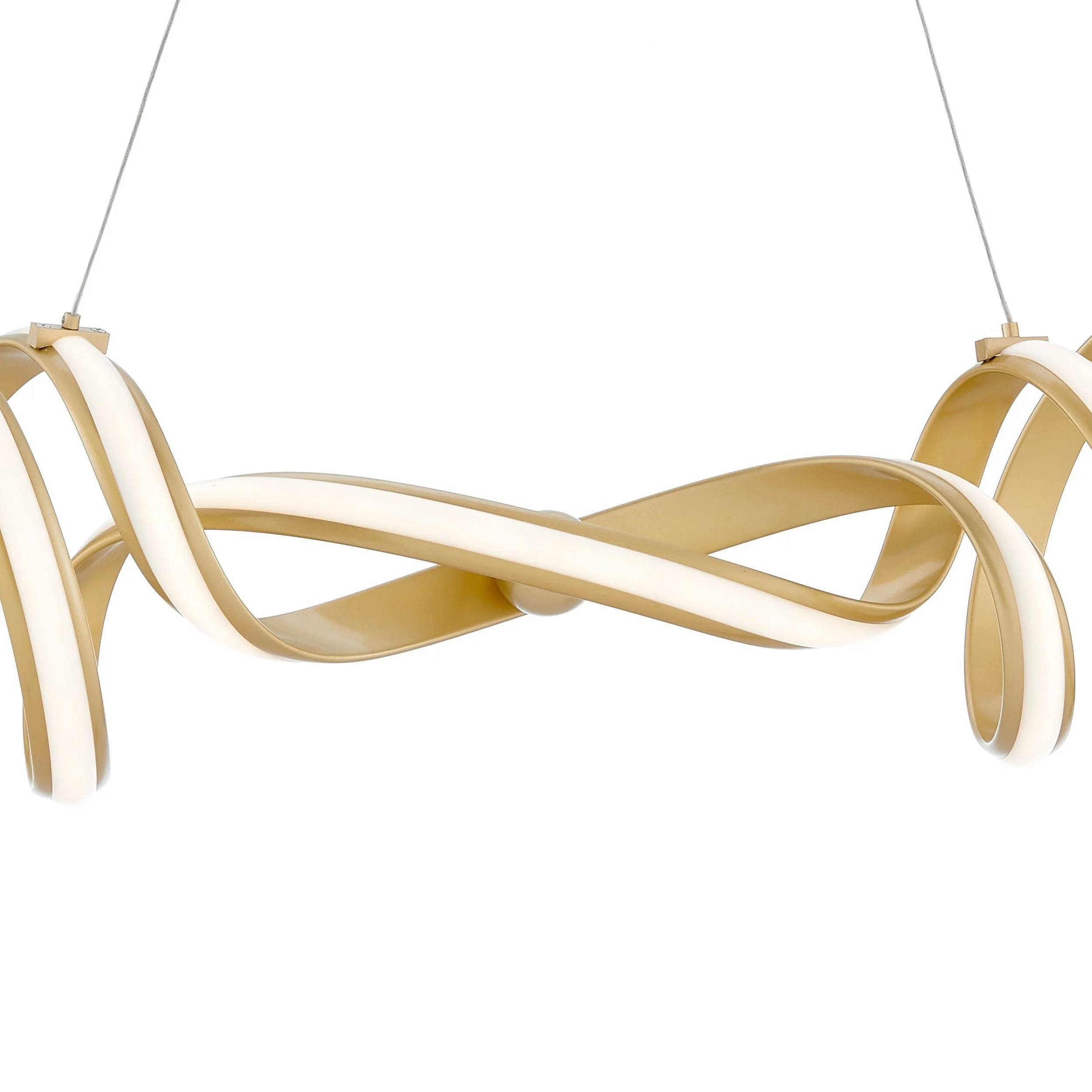 Munich LED Horizontal Chandelier // Gold - Image 4