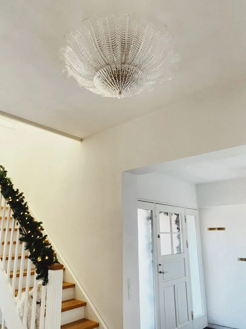 Murano Ceiling Lamp – Barovier – Transparent - Image 3