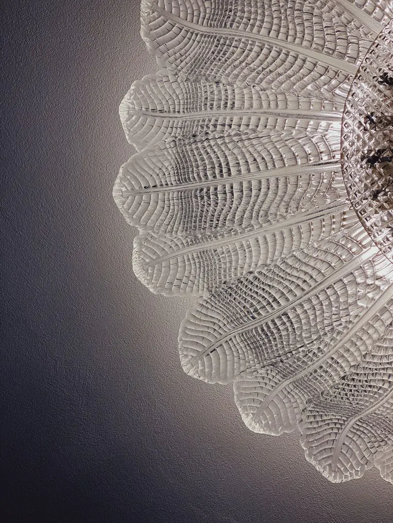 Murano Ceiling Lamp – Barovier – Transparent - Image 5