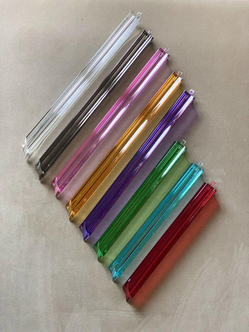 Murano Chandelier – 184 prisms – Multi - Image 7
