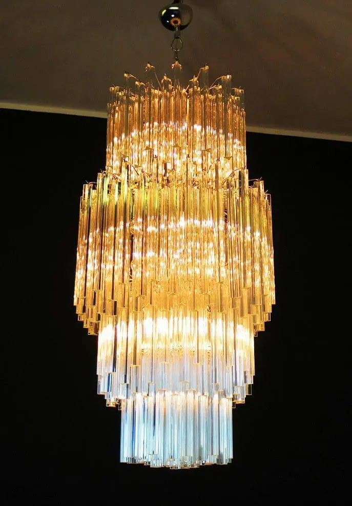 Murano Chandelier – 242 prisms – Transparent - Image 6