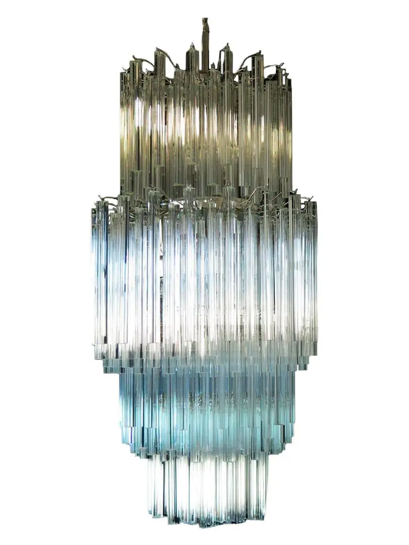 Murano Chandelier – 242 prisms – Transparent - Image 8