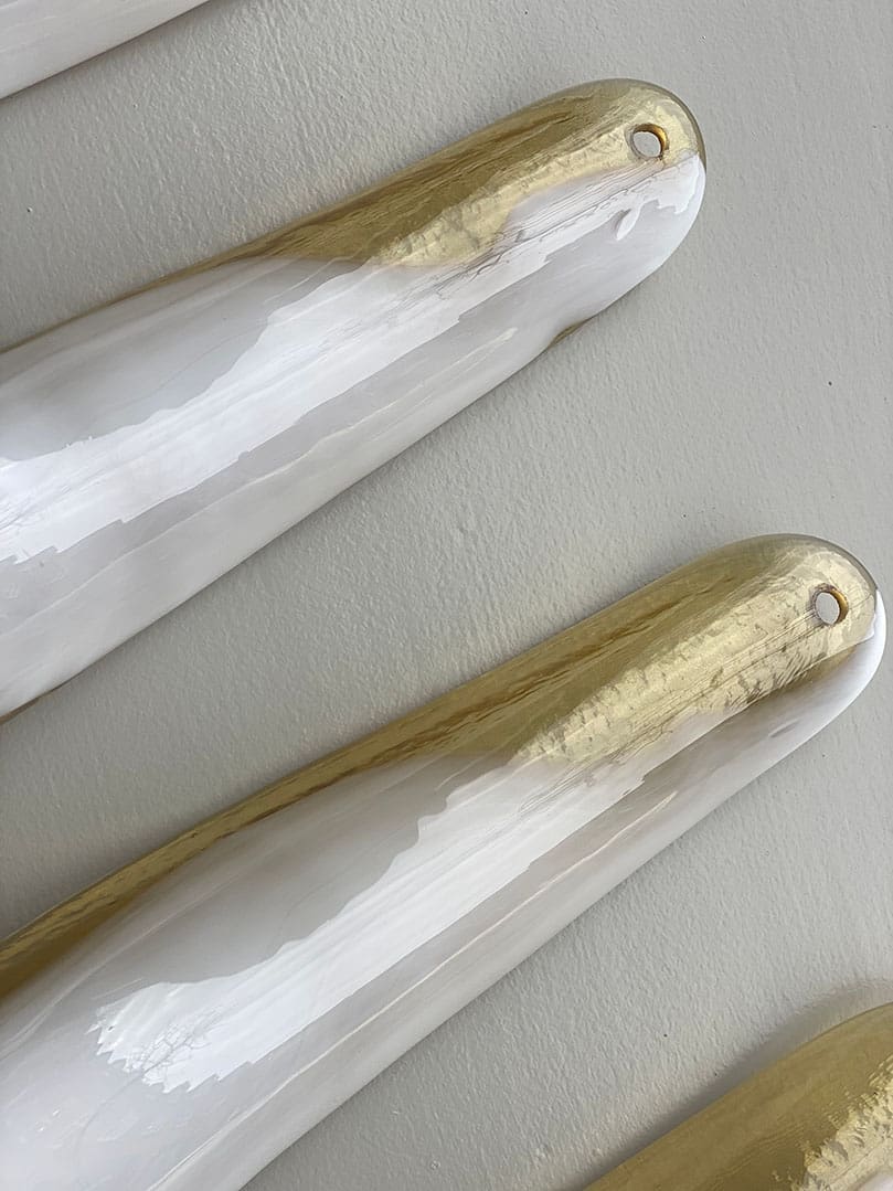 Murano Chandelier – 26 petals – Amber - Image 9