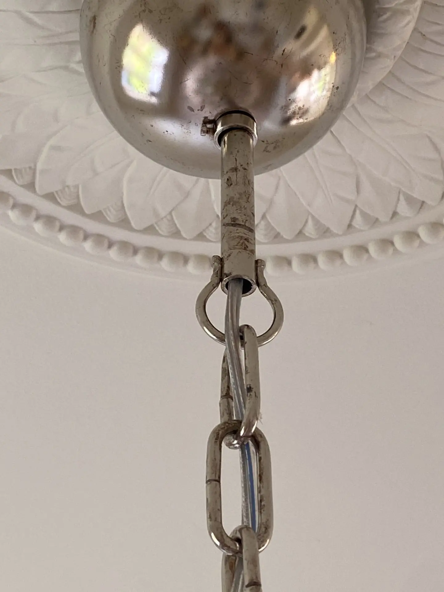 Murano Chandelier – 36 glass leaves – Smoked - Image 7