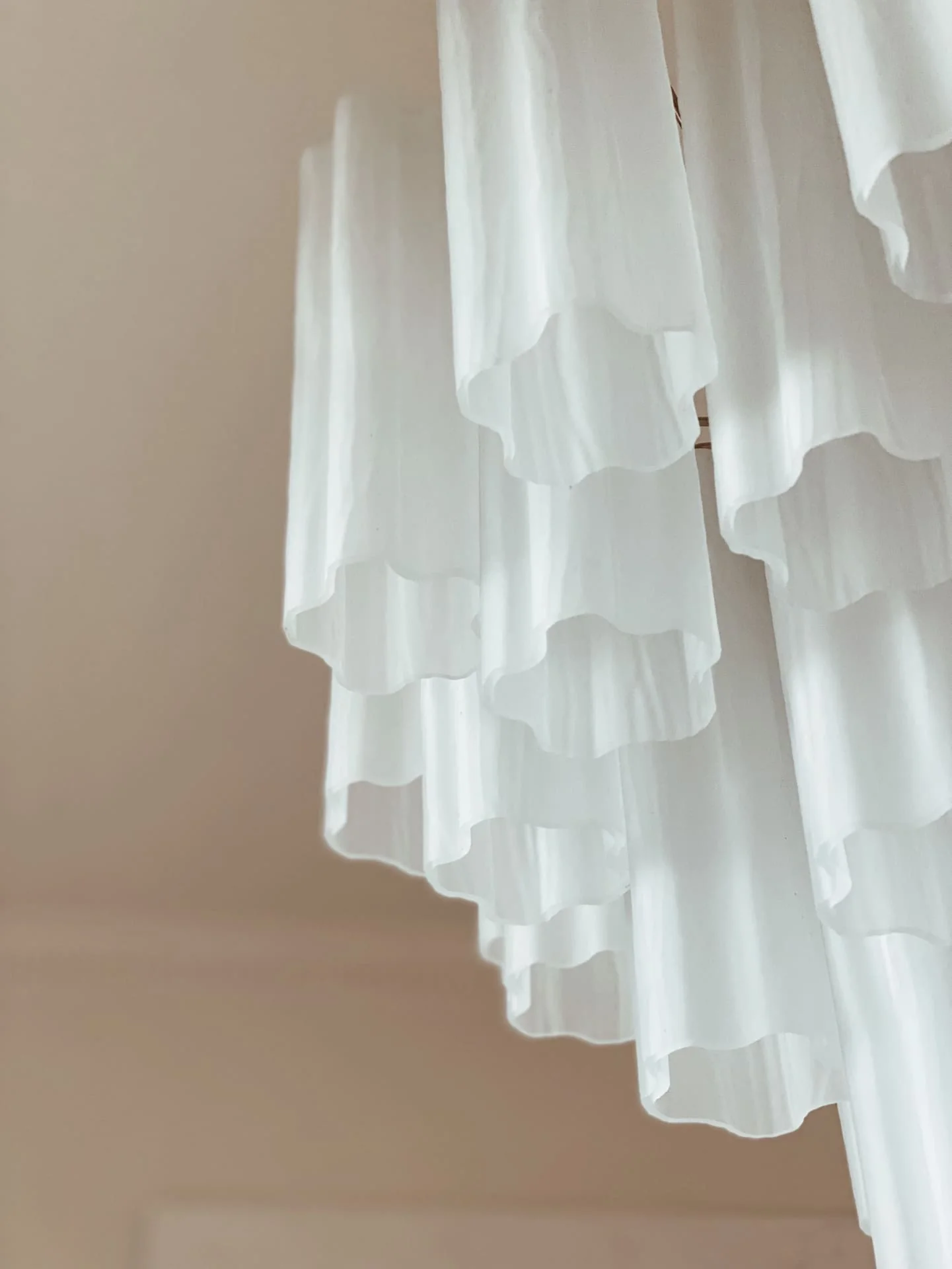 Murano Chandelier – 36 tubes – Matte white - Image 15