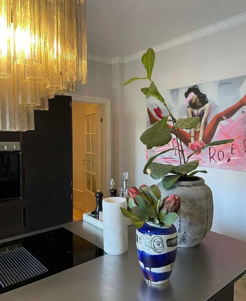 Murano Chandelier – 36 tubes – Smoked/Transparent - Image 6