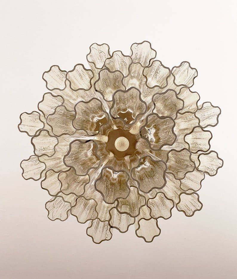 Murano Chandelier – 36 tubes – Yellow - Image 12